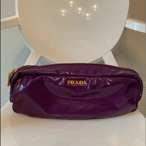 Purple Prada bag